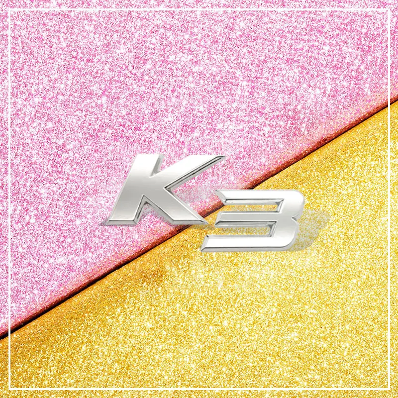 Автомобильная металлическая 3d-наклейка K2 K3 K4 K5 с логотипом эмблема значок