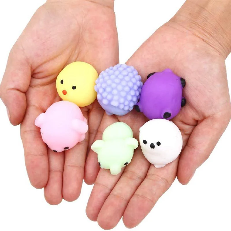 24pcs Squishy Toy Cute Animal Antistress Ball Squeeze Mochi Rising Toy Abreact Soft Sticky Squishi Stress Relief Toys Funny Gift enlarge
