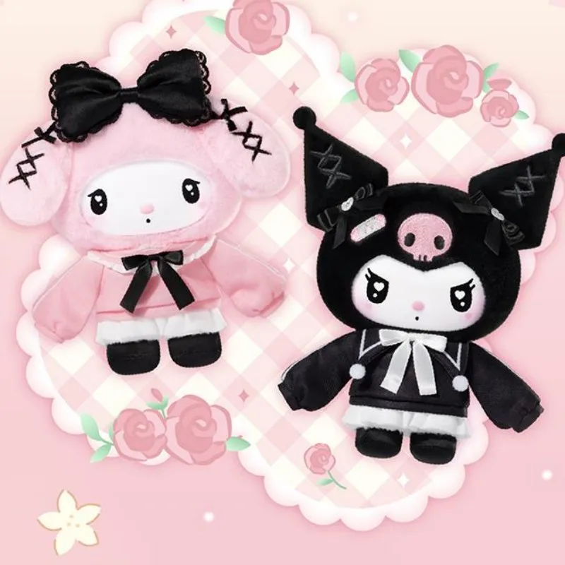 Фото Персонажи Sanrio Angel Garden Series, плюшевая слепая коробка, милая кукла My Melody Kuromi, сумка, подвеска, загадочная коробка-сюрприз, подарочная игрушка для девочки №3