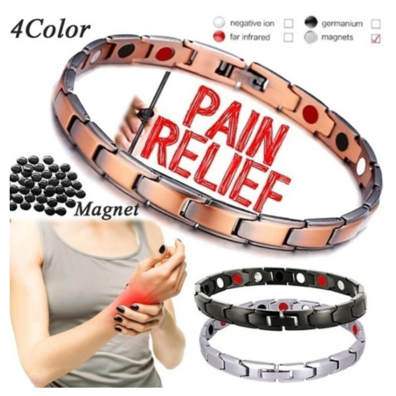 Lymph Drainage Magnetic Bracelet Magnetic Lymph Detox Bracelet Slimming  Magnetic Therapy Bracelet Health Care Gift for Women men