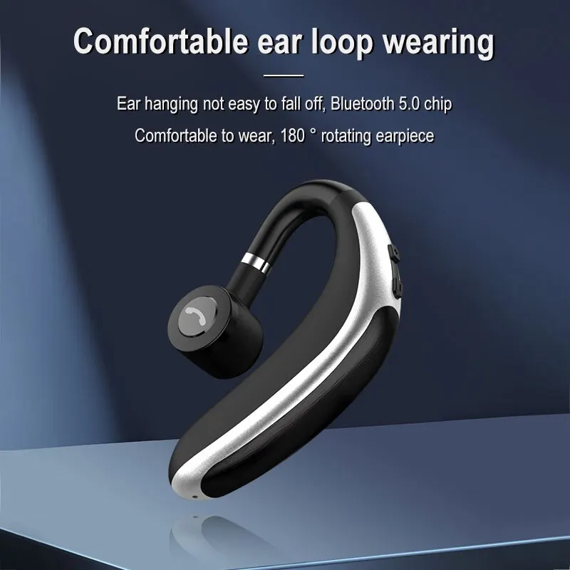 

Wireless Bluetooth Earphones For Single Ear Wearing Business Driving In Ear Gaming Sports Sweat Resistance