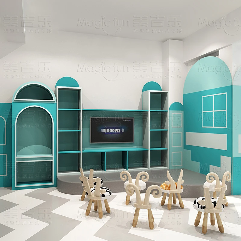 Детская фотоплощадка пластиковая горка для детей детская игровая площадка