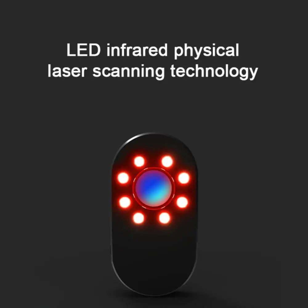 

Portable Camera Detector Anti Monitoring Artifact Protect Privacy Wireless Signal Detector Infrared Detectors For Hotel Burglar