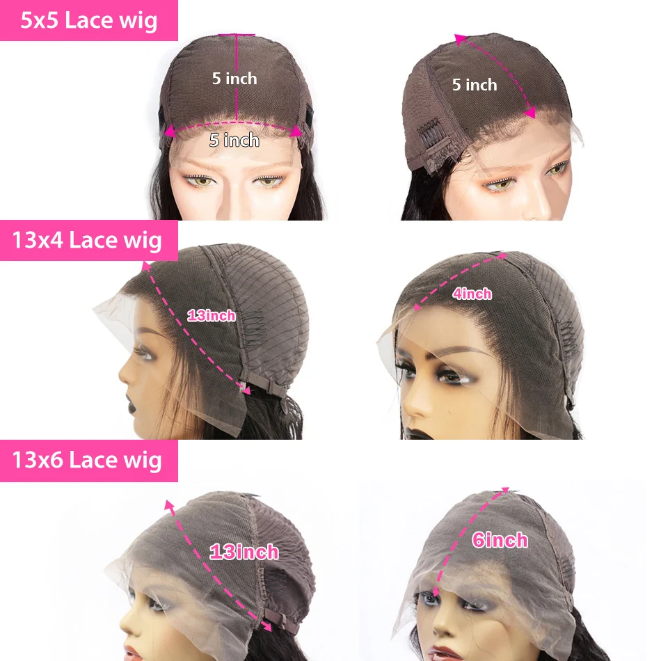 Luvin дешевые 30 дюймов объемные волнистые бесклеевые 220% кружевные передние