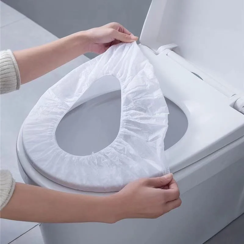 

Disposable Portable Toilet Pad Non-woven Travel Household Toilet Seat Waterproof Ｈotel Ｗashroom Ｃover
