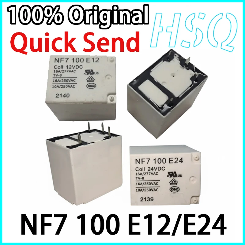 

Электромагнитное реле NF7 100 E12 E24 16A