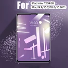 Для 2021 iPad 10,2 2020 iPad Pro 11 Air 4 10.9 Защита экрана из закаленного стекла для 9,7 iPad 2 3 4 5 6 7-го поколения 7,9 Mini 2 3 4 5 6
