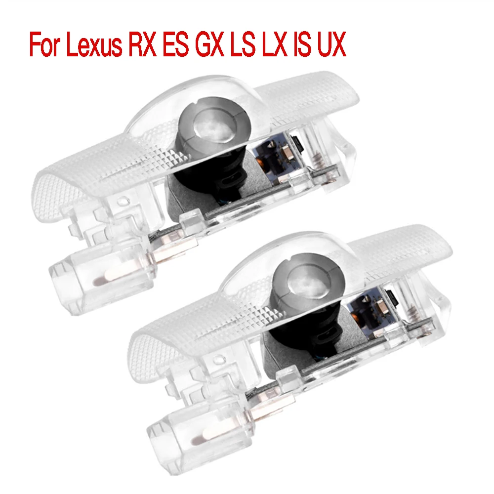 2X светодиодные автомобильные аксессуары для освещения двери Lexus LS430 LS460 IS250 IS300 RX ES