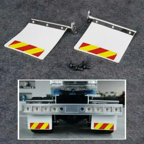 

LESU Metal Rear Mud Plate for 1/14 Tamiyaya DIY RC Truck Tractor Model Spare Parts TH08563-SMT5