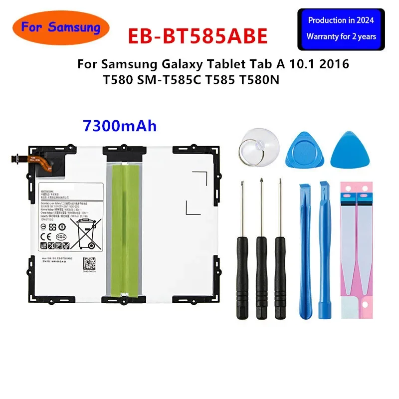 Совершенно новый аккумулятор для планшета EB-BT585ABE 7300 мАч Samsung Galaxy Tab A 10 1 2016 T580 SM-T585C