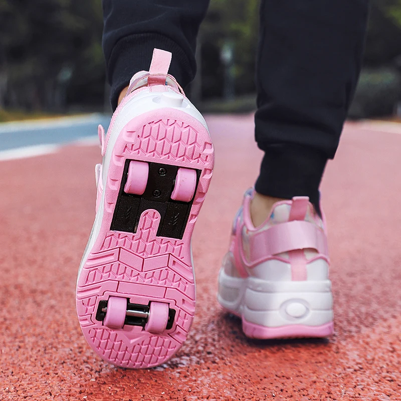 EUR 30-43 NEW Children Junior Roller Skate Shoes Kids Sneake