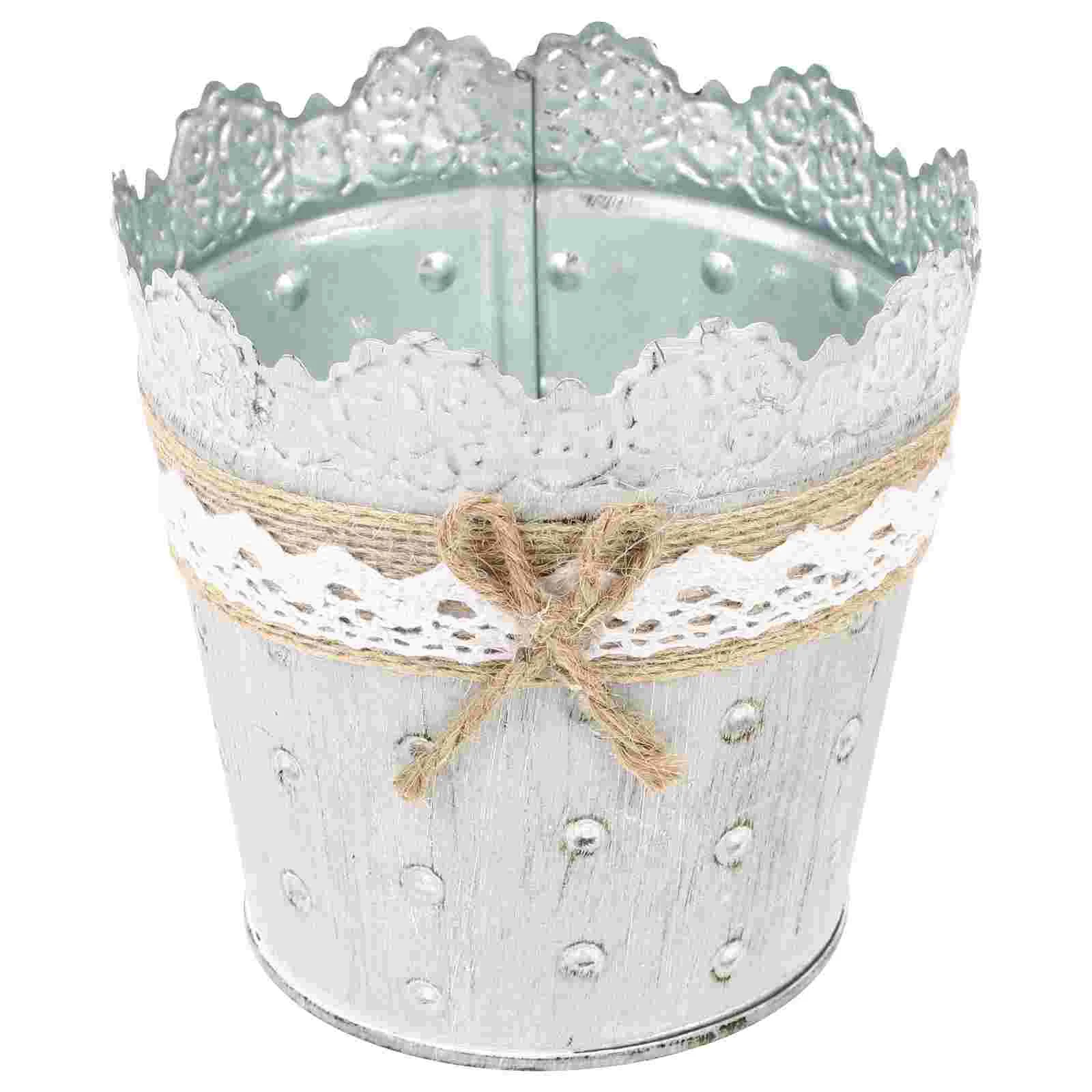 

1pc Fashion Durable Exquisite Premium Gardening Decor Flower Planter Flower Bucket