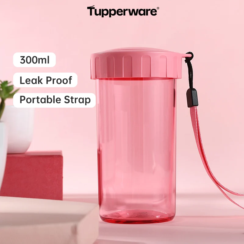 Портативная Спортивная Бутылка Для Воды Tupperware 300 Мл С Защитой От Падения