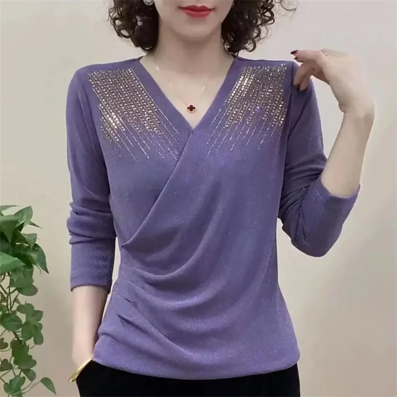 Женская осенне-зимняя Новинка 2024 одежда для Джокера теплая блузка