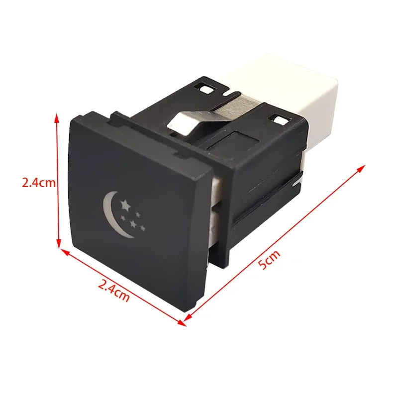 Красно-зеленая искусственная Автомобильная звезда управляющая кнопка с