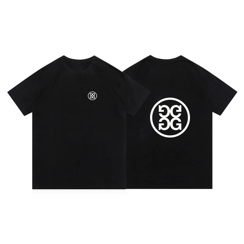 G4 Golf T-Shirt for Men and Women Summer Cotton Golf Tops Malbon Golf Bucket Hat Short Sleeve Fashion Couple Loose Golf Clothing