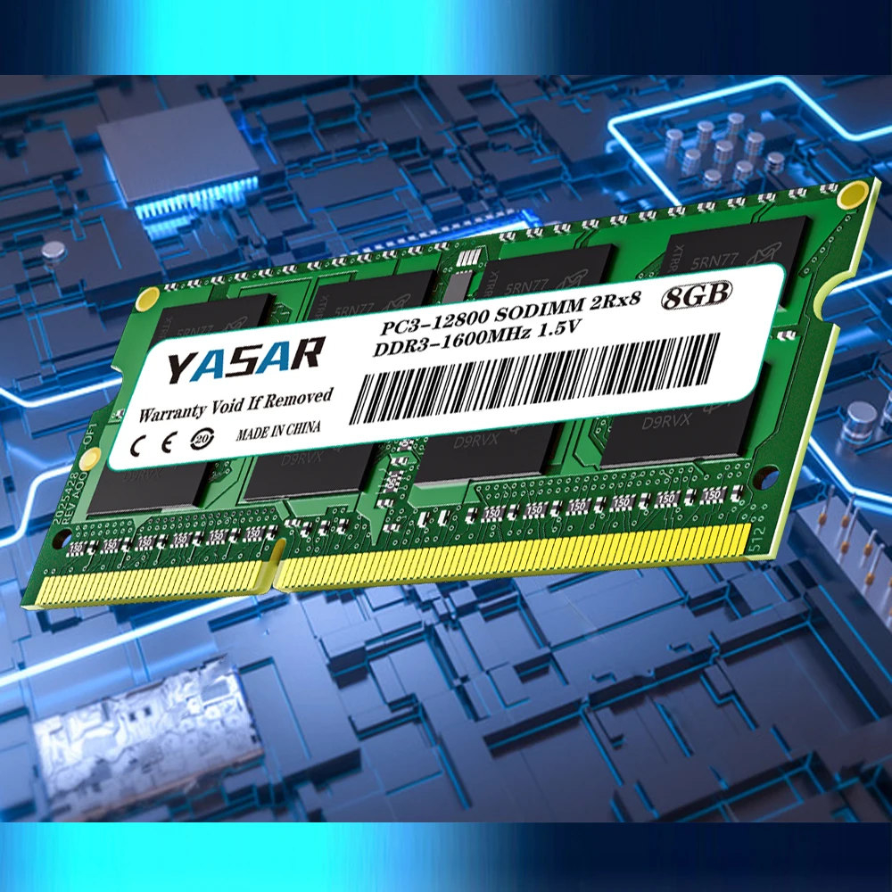 Память YASAR DDR3L DDR4 4 ГБ 8 16 ОЗУ 3200 2666 2400 МГц PC4 PC3L 1066 1333 1600 Оперативная память для