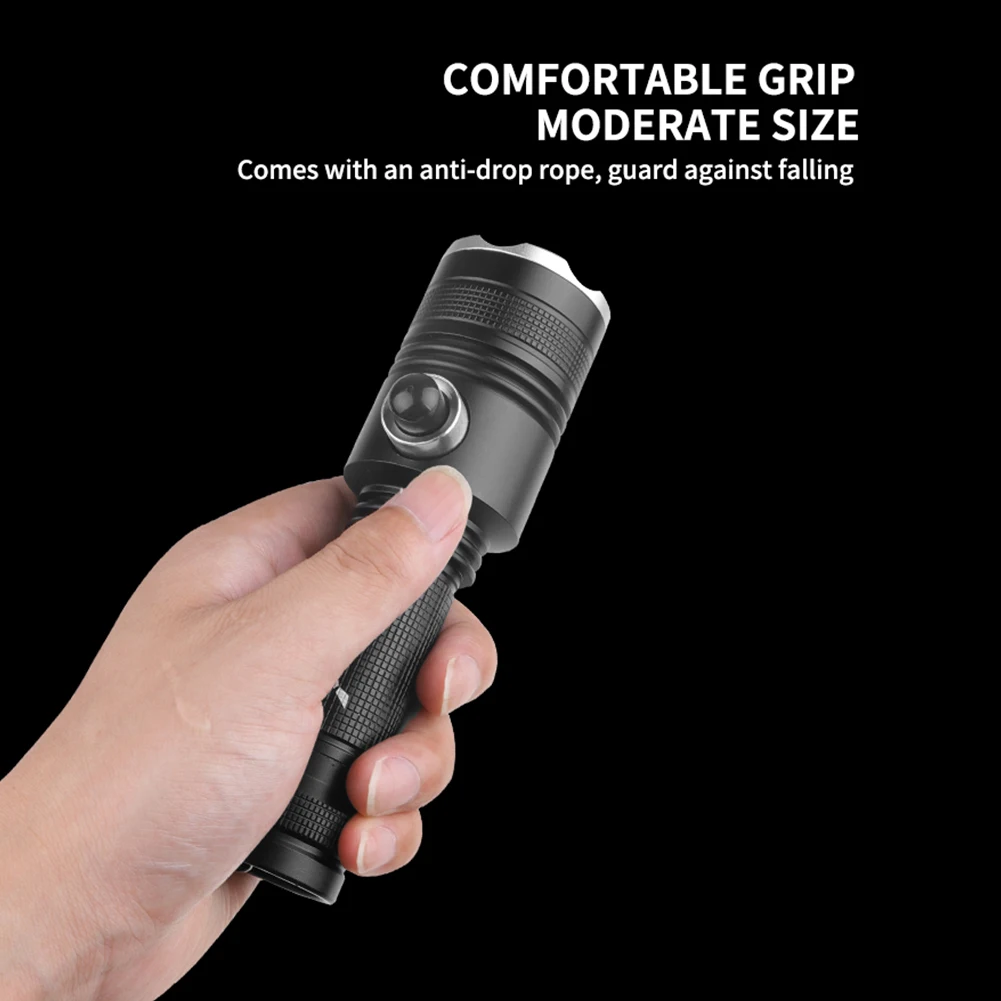 

Фонасветильник для дайвинга с ручным шнуром, 3 режима, лм