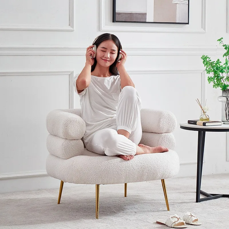 Ленивый диван для гостиной спальни светлый роскошный знаменитости