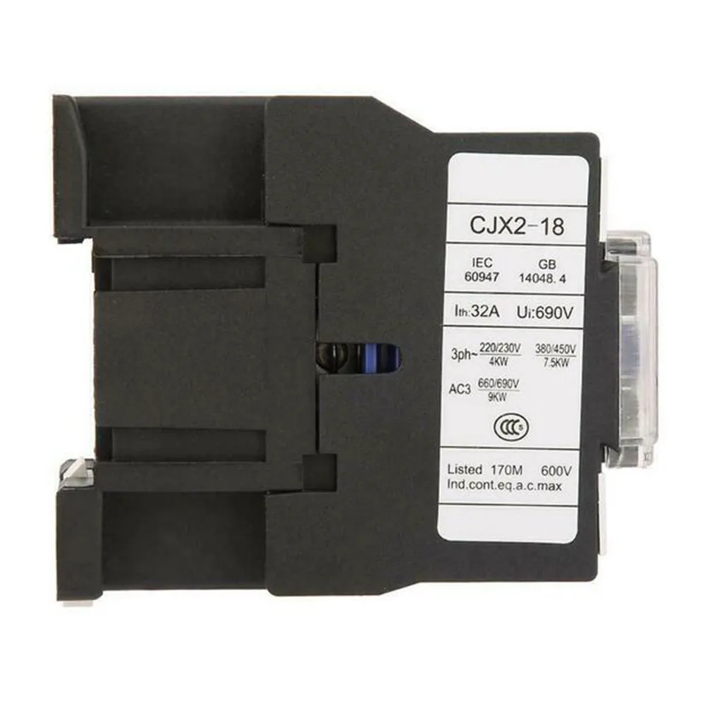

100% Brand New Contactor AC Strong Conductivity For Power Applications Industrial 220V-230V 50Hz 220V-240V 60Hz 600 Times/hour