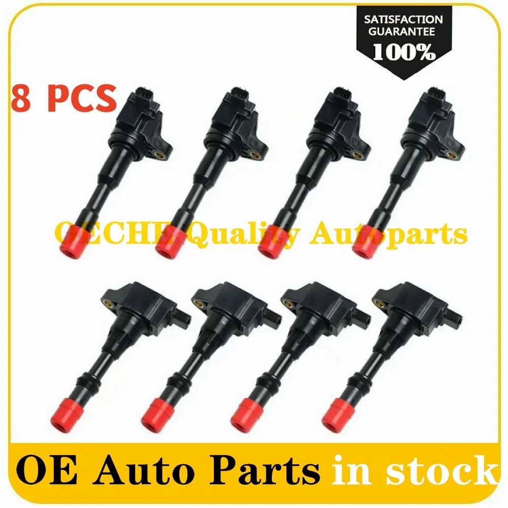 Новые 8 шт. передние и задние катушки зажигания 30520-PWA-003 30521-PWA-003 для Honda Civic 7 VII VIII JAZZ