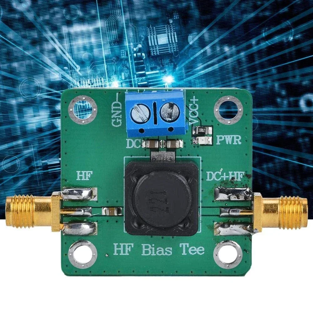 RF Микроволновая Печь HF Тройник Смещения 50K-60 МГц Офсетный Источник Питания