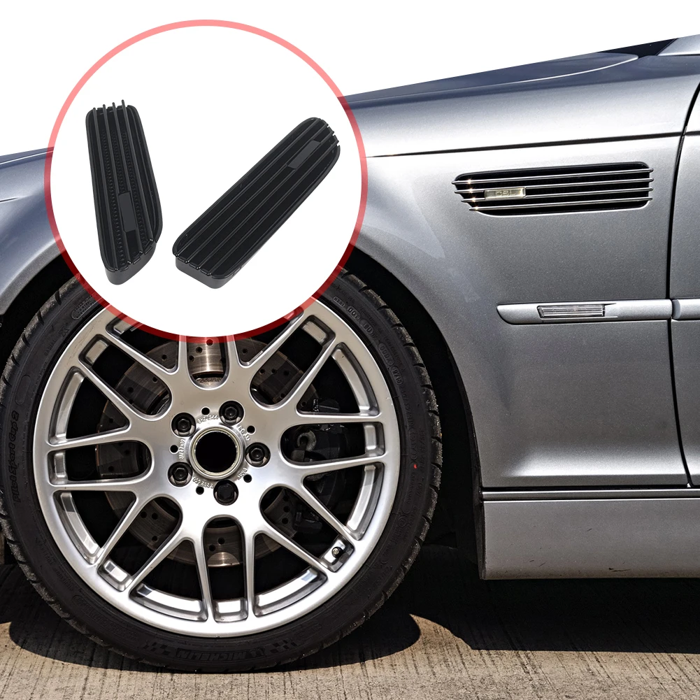 Черная 1 пара боковых крыльев замена вентиляционной решетки для BMW E46 M3 01-06