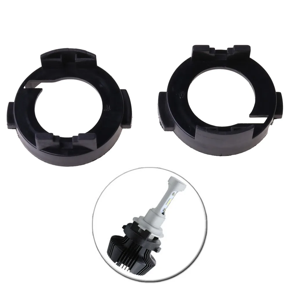10x H7 адаптер для светодиодной фары Держатель Фиксатор гнездо для светодиодной лампы Основание для Kia Forte Koup 2014-2016 Rio 2012-2017