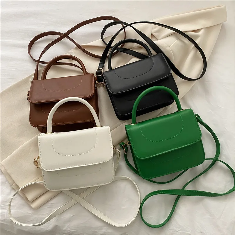 

Fashionable Bag Female Fashionable Single Shoulder Bag Western-style Texture Retro Small Square Bag Women Crossbody Bag