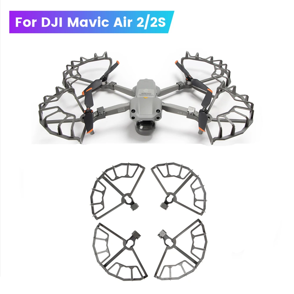 

Протектор пропеллеров DJI Air 2S протектор пропеллеров для пропеллеров Mavic Air 2/2S Лопасть Винта дрона Аксессуары крыла