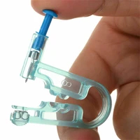 15pcsset disposable medical grade sterile piercing gun comes with nose studs ear studs body navel safety piercing for women