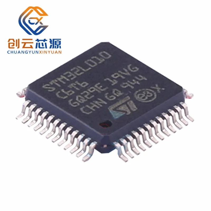 

1pcs New 100% Original STM32L010C6T6 Integrated Circuits Operational Amplifier Single Chip Microcomputer LQFP-48