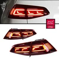 4 PCS Car Tail Lights Parts For VW Golf 7 Golf7 MK7 Passat B8.5 Type  Taillights Rear Lamp LED Signal Reversing Parking FACELIF