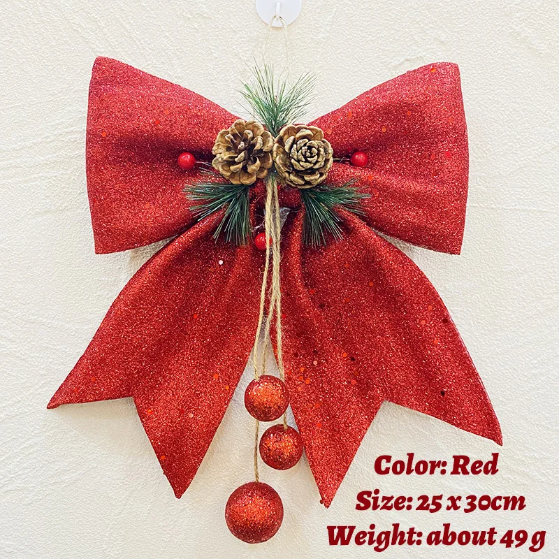 

Золотой бант для елки