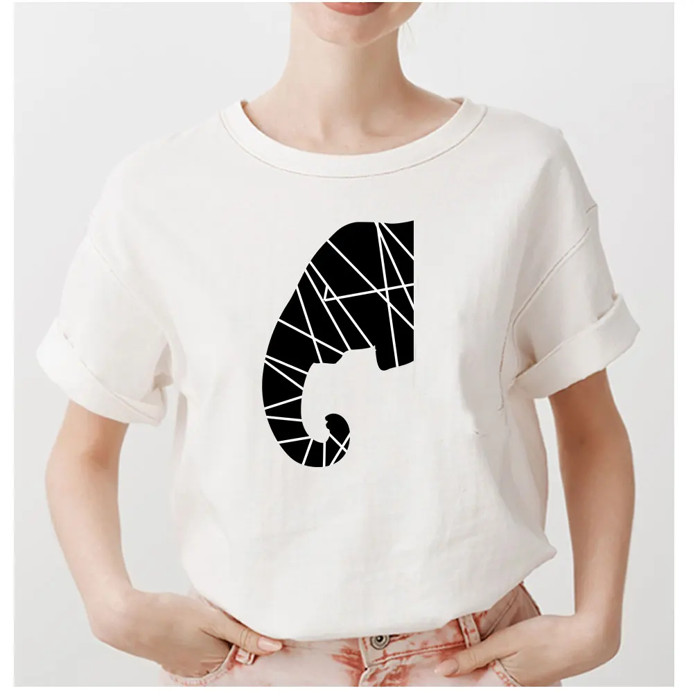 Наклейки на одежду в абстрактном стиле геометрии для девочек с элефантом, кругом и треугольником, термотрансферные, для DIY-декорирования одежды в стиле космоса. Новинка.