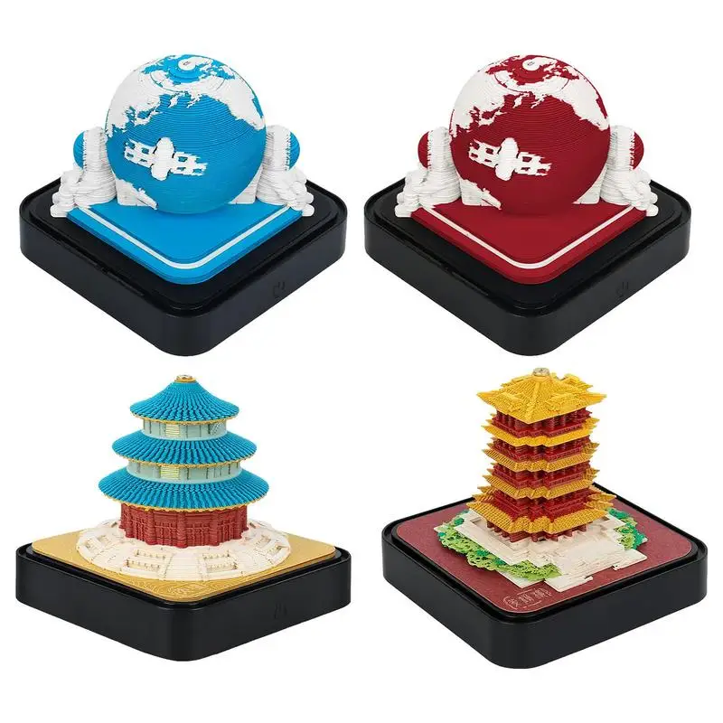 

2023 календарь, блокнот для записей, 3D блокнот для записей своими руками, блокнот для записей, блокнот для записей, бумажный блокнот, скульптура земли, подарок для детей