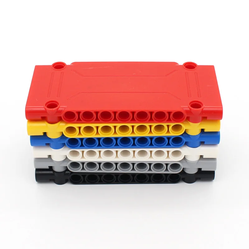 Панель MOC Technology 64782 5x11x1, детали для сборки блоков, игрушечные детали, совместимы со всеми брендами, 10 шт.