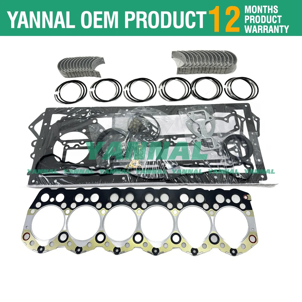 Для MITSUBISHI S6S-DT S6S комплект капитального ремонта FD35 FD60 DP40 DP70 детали двигателя