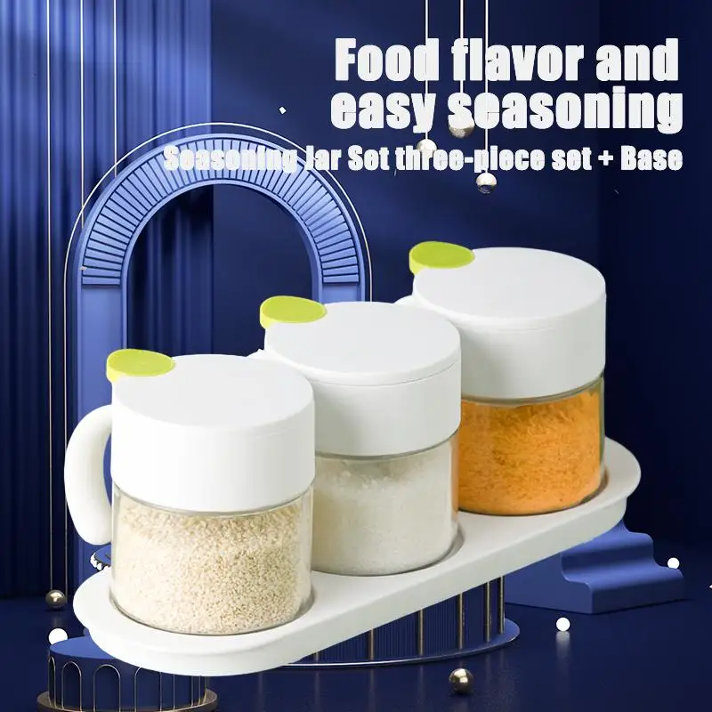 

Introducing the Tea Flower Seasoning Box - the Perfect Household Solution for All Your Seasoning Needs This Versatile Se