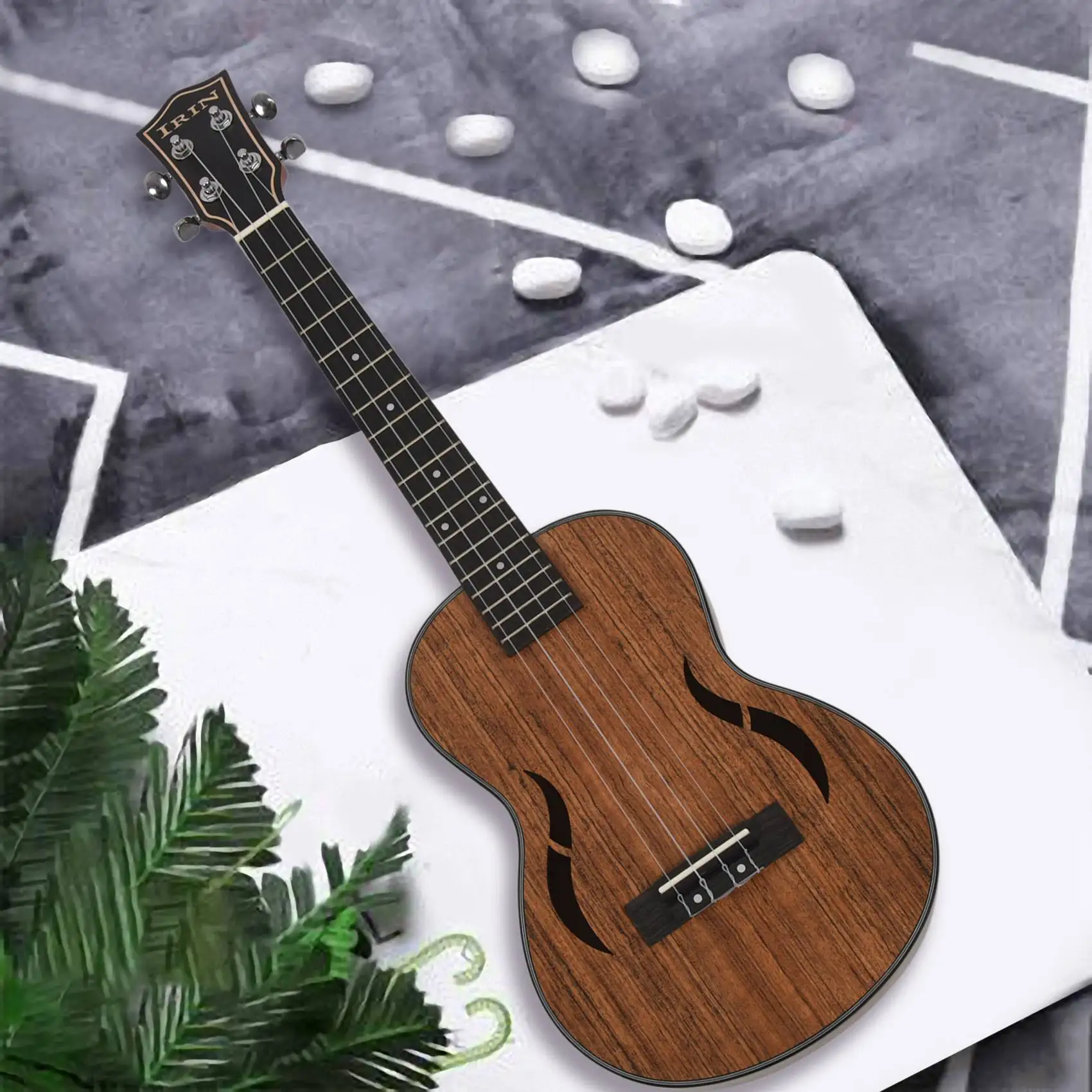 

Irin Tenor Ukulele 26 Inch Walnut Wood 18 Fret Acoustic Guitar Ukelele Mahogany Fingerboard Neck Hawaii 4 String Guitarra