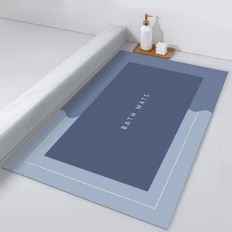 Влагопоглощающие моющиеся грязеотталкивающие напольные коврики для ванной и