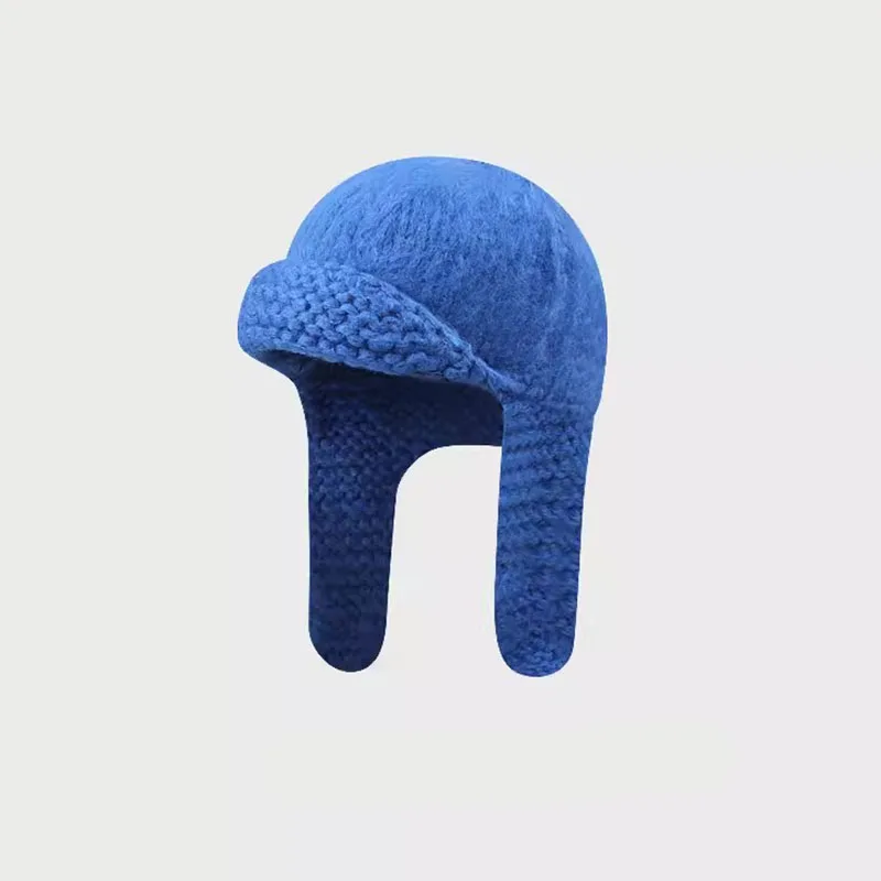

Hat with earflaps beanies ushanka Women's Winter caps for men russian hat new 2023 elegant women luxury panama knit hat Fishing
