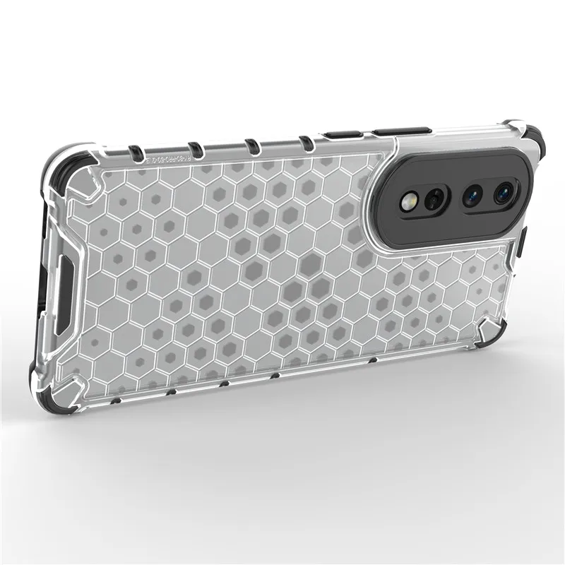For Honor 80 Pro Case Honor 80 Pro 5G Cover 6.78 inch Shockproof Honeycomb Hard PC Protection Bumper For Honor 80 SE 80 Pro 5G
