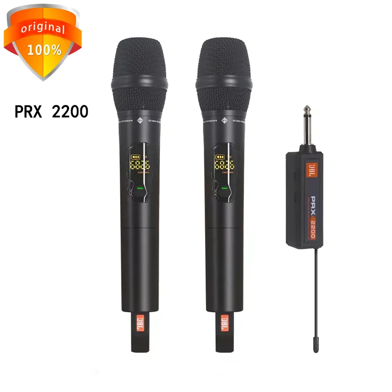 

For JBL PRX 2200 Wireless Microphone Handheld 1 Drag 2 Home KTV Performance K-song Microphone Karaoke Mic Household Outdoor