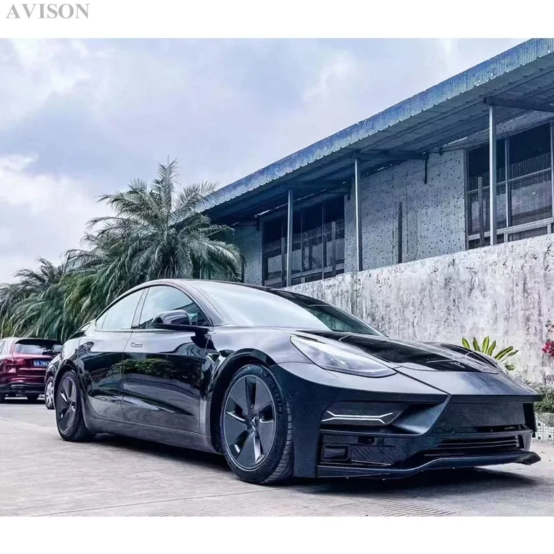 Режим startech модели 3 для Tesla model 2018-2022 года подтяжка лица модель стиль с передним