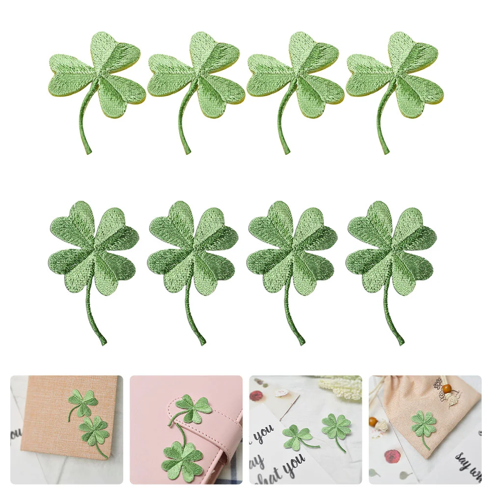 

8pcs Embroidery Appliques Embroidery Stickers Sewing Patches DIY Clothes Supplies Design Patches for Shop Gift