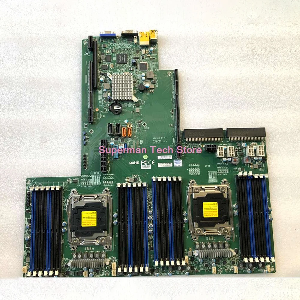 Для материнской платы Supermicro server E5-2600 v4/v3 Family LGA2011 DDR4 X10DRU-i +