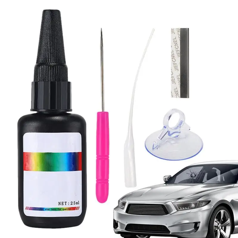 

Жидкий клей для ремонта царапин на лобовом стекле