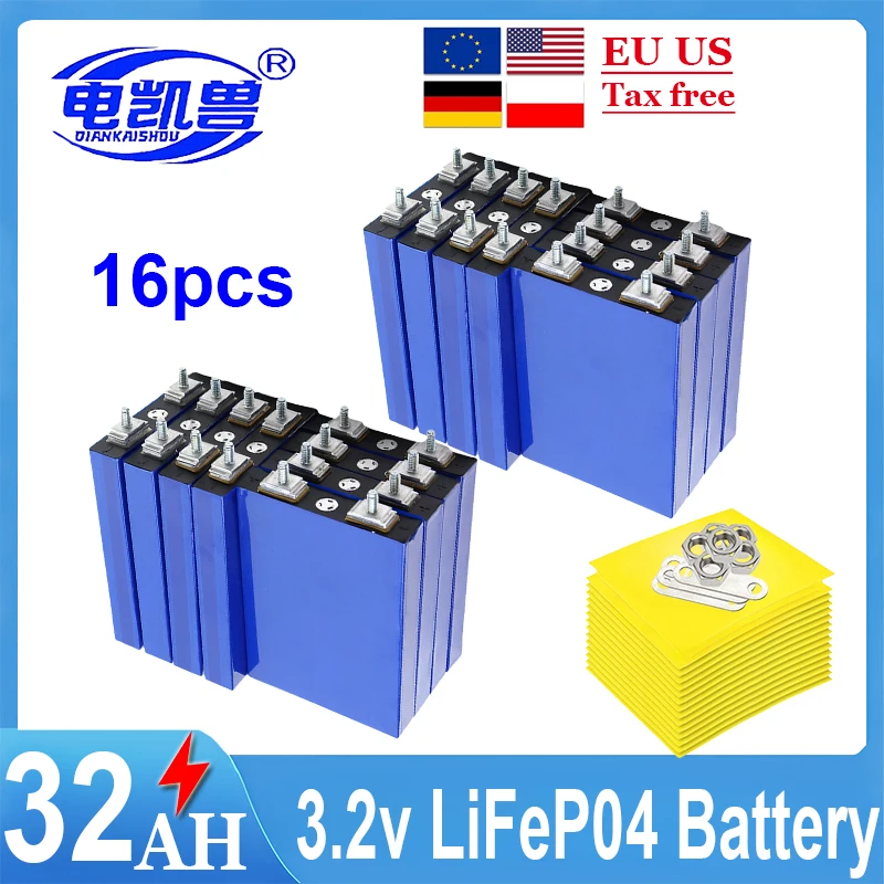 Аккумуляторная батарея LiFePO4 16 шт