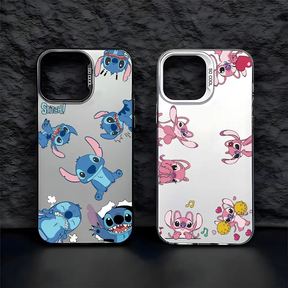 Мультяшный Стич популярный милый чехол для телефона IPhone 15 14 13 12 11 Pro Max X XR XSMAX 8 7 Plus